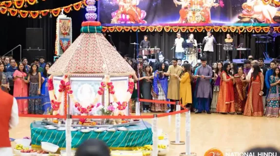 Hindus celebrate Navaratri with fervour as British MPs and police take steps against intimidation