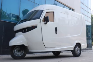 Electric three-wheeler for cargo delivery launched