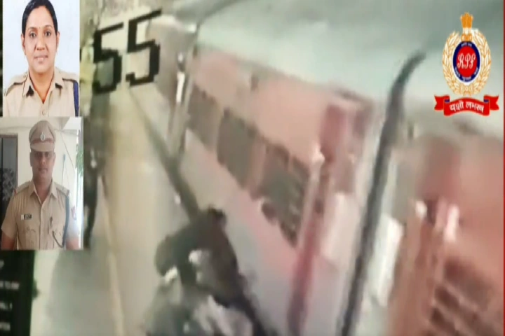 WATCH: Brave railway cops save man from being crushed by train at Coimbatore