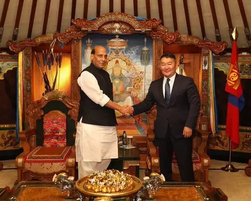 With East Asia on the radar, India seeks deeper foothold in Mongolia during Rajnath Singh’s visit
