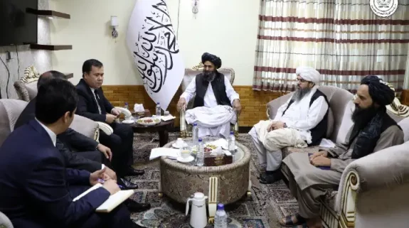 TAPI Meeting Taliban Minister