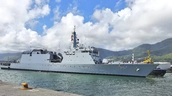 Indian warship anchors in Seychelles, key to New Delhi’s foothold in western Indian Ocean  