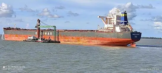 Kolkata port handles its largest ever ship at Sagar