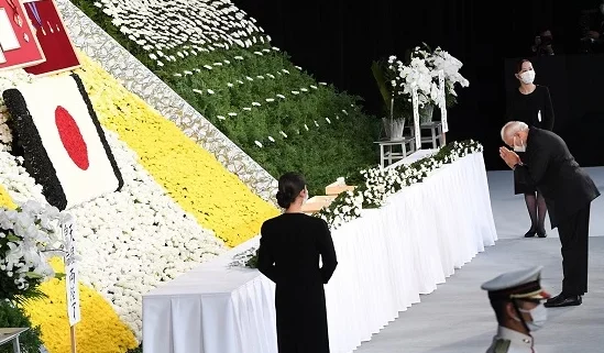With PM Modi in attendance, Japan recalls Abe’s pivotal speech in India during funeral ceremony