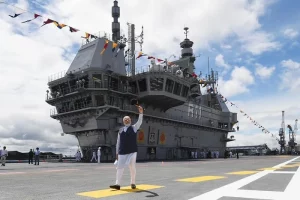 PM Modi imparts new identity to Indian Navy during commissioning of INS Vikrant