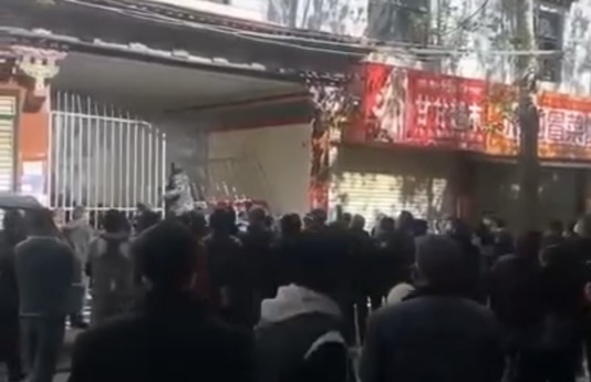 Protests break out in Lhasa against China’s lockdown