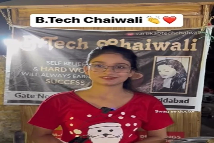 Watch: NCR’s B.Tech chaiwali in action