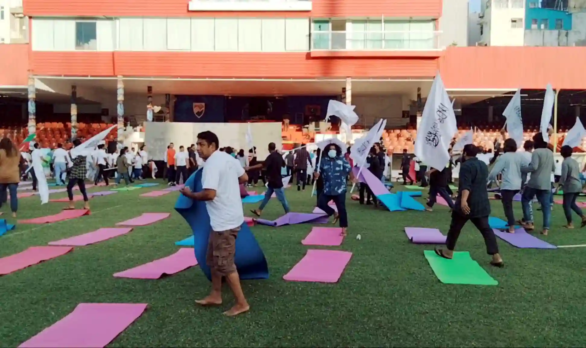 Maldives files terror charges against 18 for international yoga day violence 
