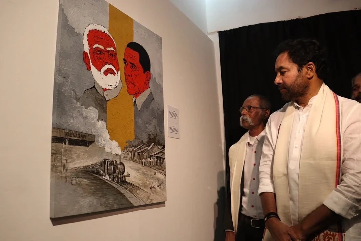 PM Painting By Akbar Saheb4