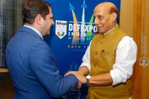 Armenians make their presence felt at defence expo as military ties with India soar 