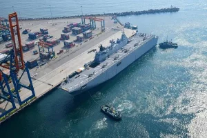 Australian warships steam into Visakhapatnam as part of Indo-Pacific mission