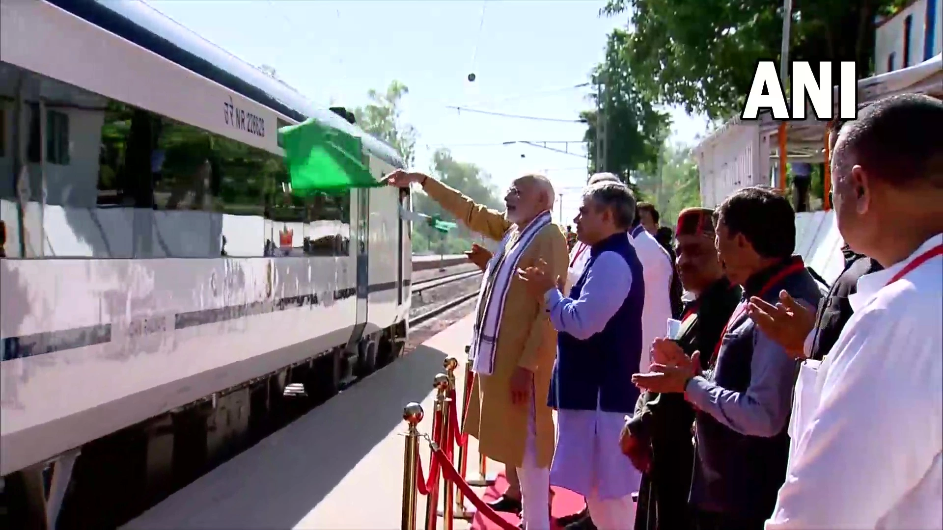 Delhi-Chandigarh travel time cut to under 3 hours as PM flags off new Vande Bharat Express in Una