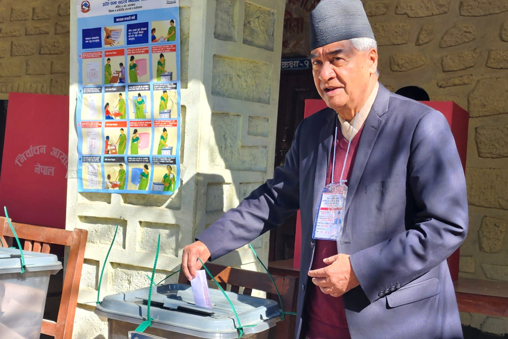 Ruling NC leads, Communists in 2nd spot as new party too makes a mark in Nepal polls