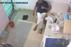 Day after Delhi minister claims 28 kg weight loss, new video shows him eating hearty meal in jail