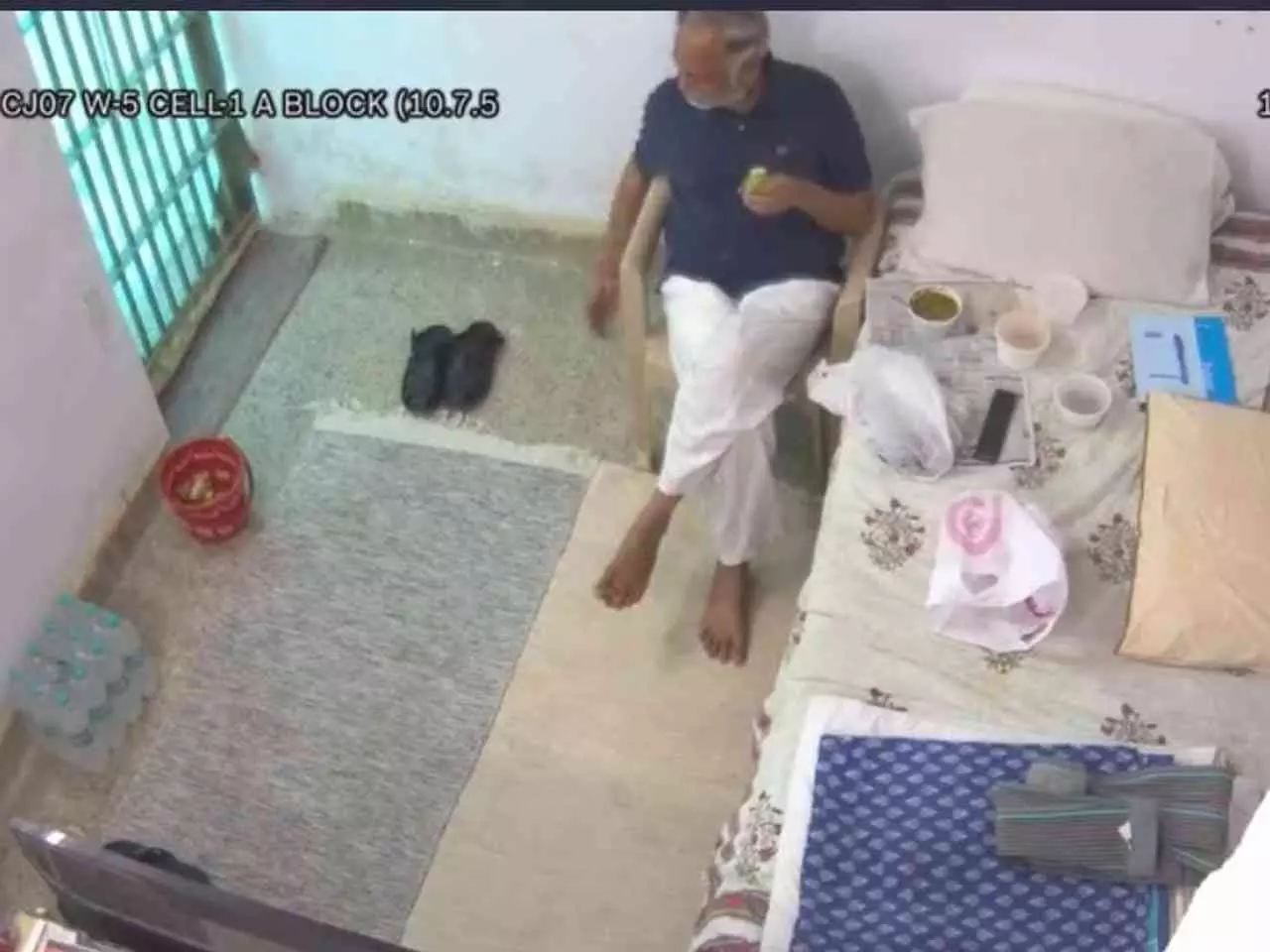 Day after Delhi minister claims 28 kg weight loss, new video shows him eating hearty meal in jail