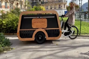 Bicycle hearse makes funeral journey gentle and green