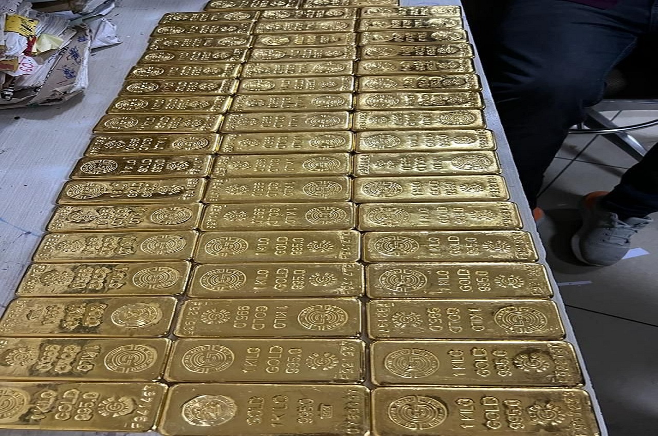 Gold bars worth Rs 2.5 crore seized in Andhra’s Tirupati district 