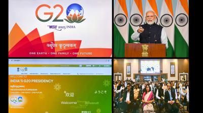 PM Modi unveils Logo, Theme and Website for India’s G20 Presidency