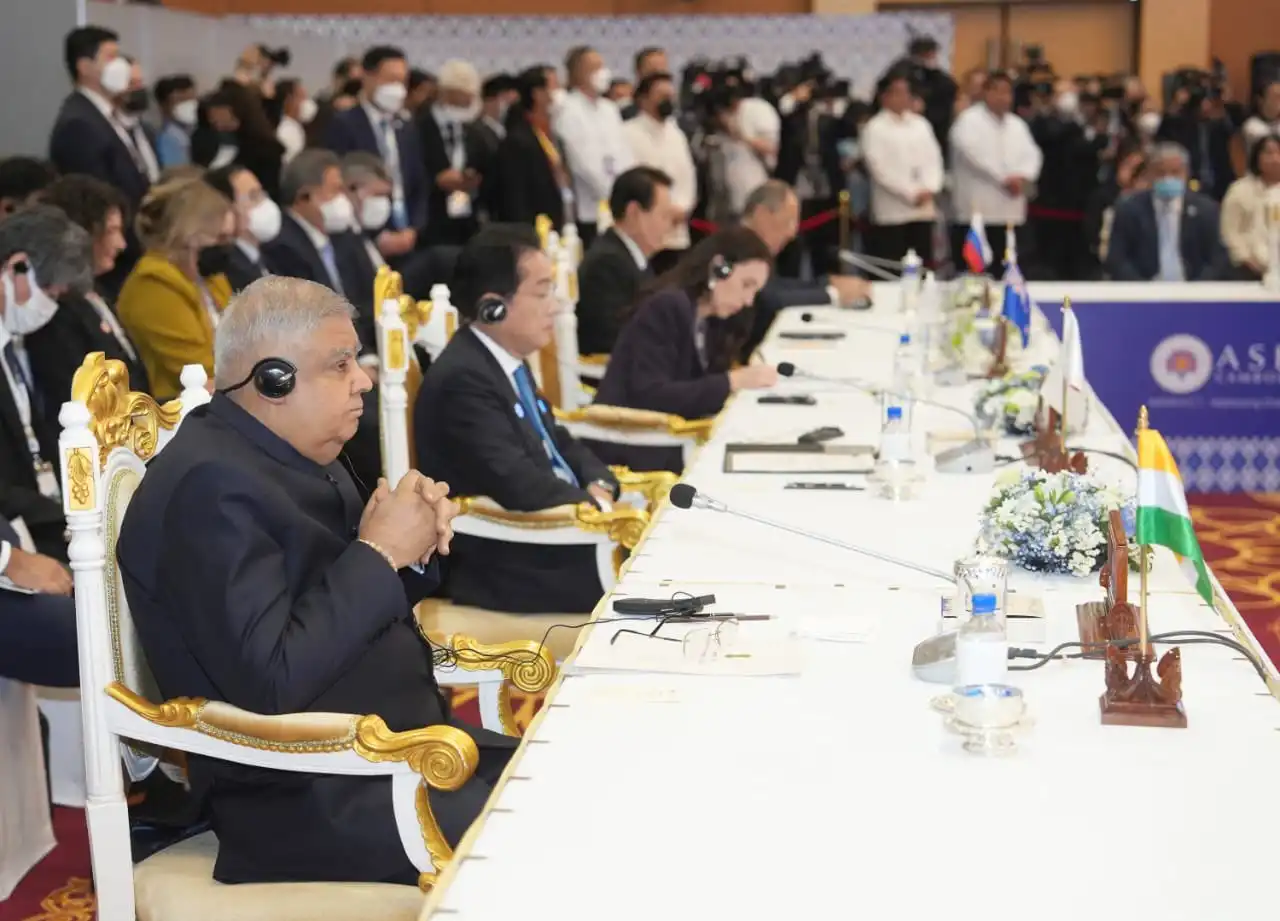 Vice President Jagdeep Dhankhar focusses on food, energy security at East Asia Summit