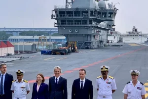 US and France slug it out at Aero India eyeing orders for INS Vikrant