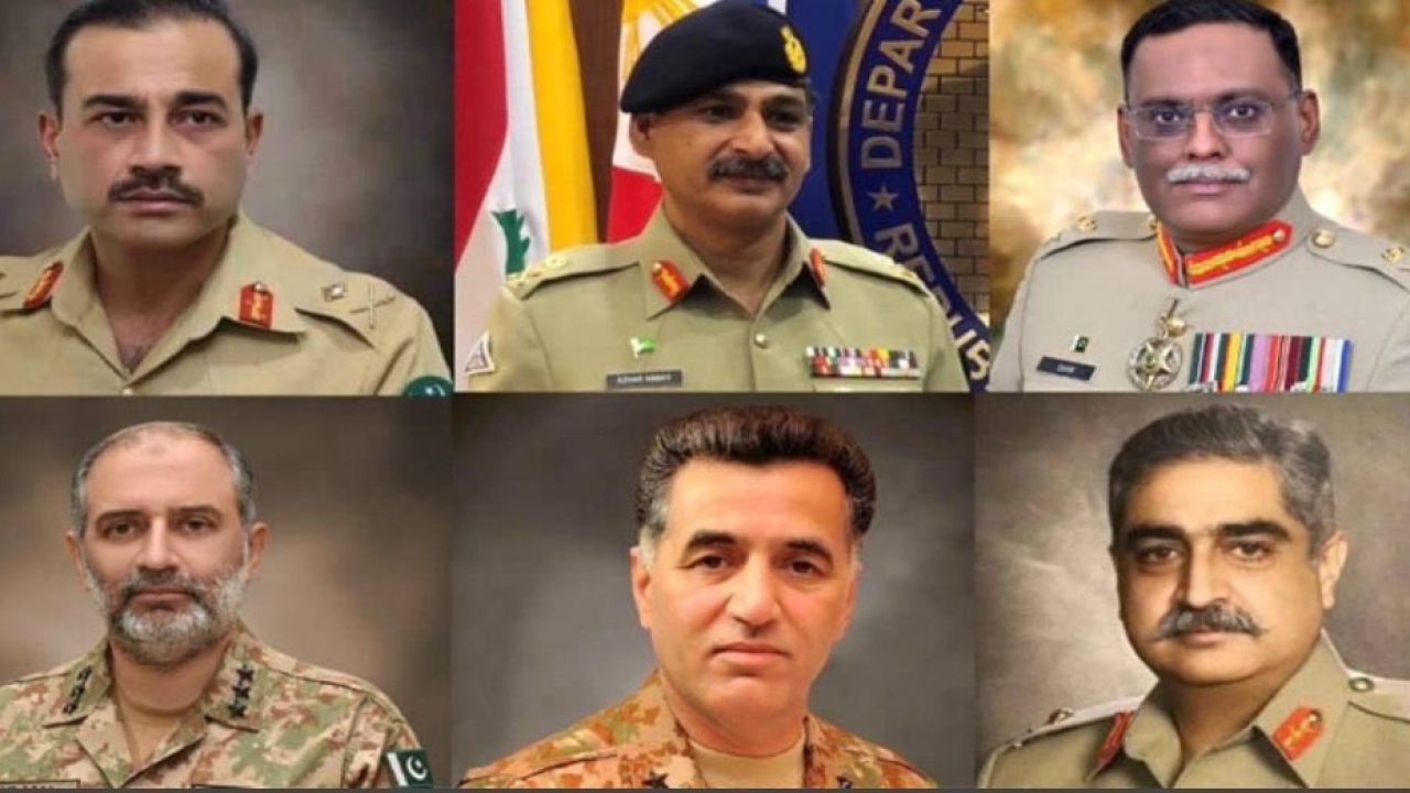 Pak Prime Minister receives six names for next army chief