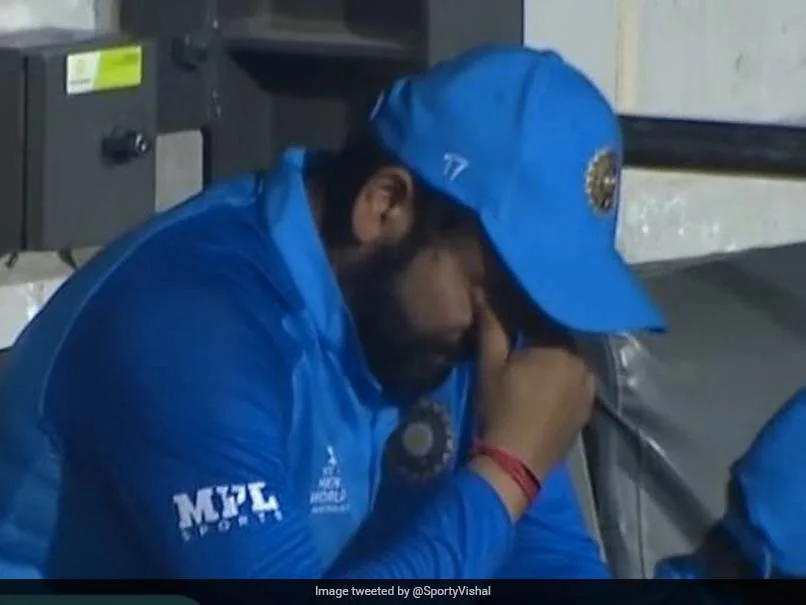 Watch: Rohit Sharma reduced to tears after humiliating loss in T20 World Cup semi-final