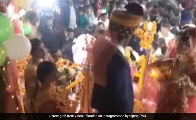 Caught on Camera: Wedding ceremony turns chaotic as fist fight breaks out