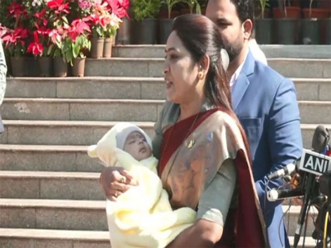 Maharashtra MLA attends assembly with baby, says I’m mother too