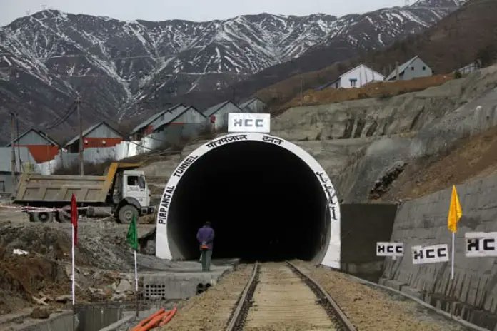 India’s longest escape tunnel completed on Kashmir rail route