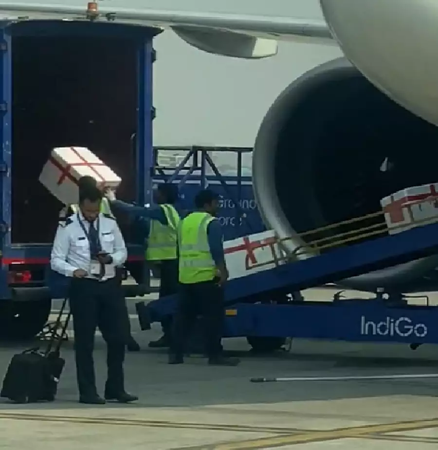 Viral Video: IndiGo staff’s rough handling of luggage unloaded from a plane
