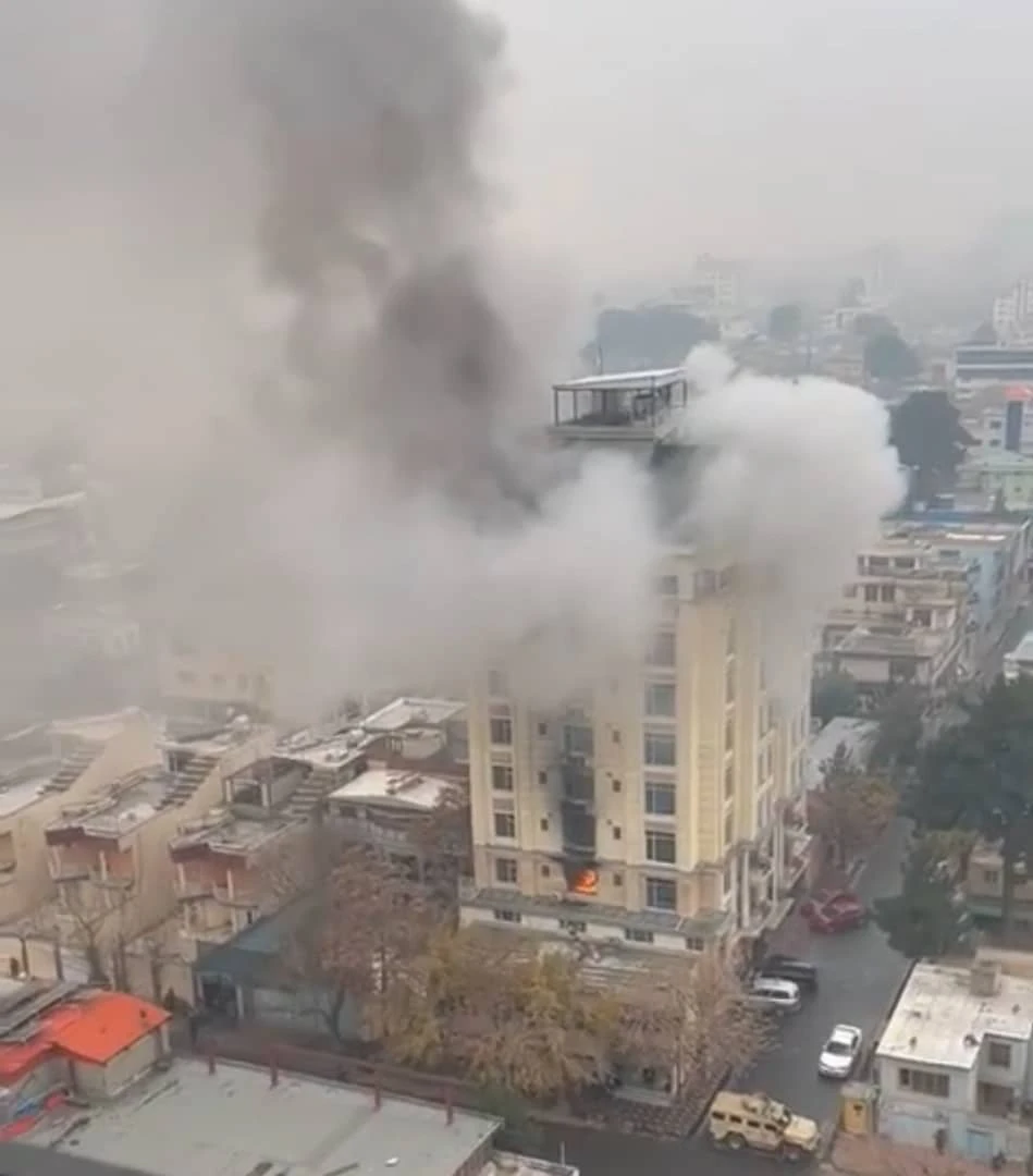 Blast, gunshots heard near Chinese hotel in Afghan capital Kabul