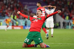Morocco becomes first African country to enter football world cup semi-finals after beating fancied Portugal 1-0