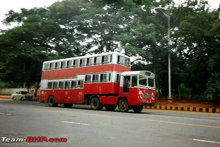 Old Double Decker Bus in Bengaluru