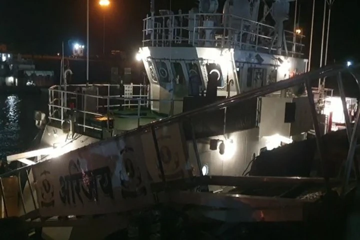 Indian Coast Guard captures Pakistani boat carrying arms, drugs off Gujarat coast