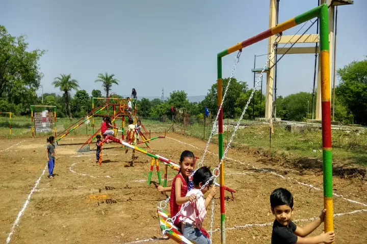 Andhra villagers unite to build playground for children