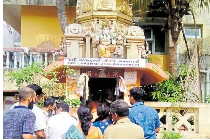 Devotees pray at Chennai’s Lord Ganesha temple for US, UK visas to come through