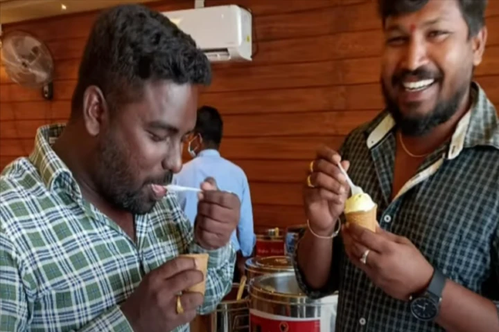 Andhra Pradesh woman makes eco-friendly cups that are edible after drinking the tea  