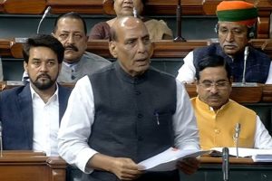 Rahul Gandhi insulted India in London, should apologise: Rajnath Singh