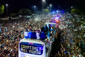 Messi and his men return home to heroes’ welcome after World Cup victory