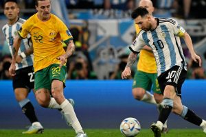 Messi scores vs Australia to keep Argentina’s World Cup dream alive