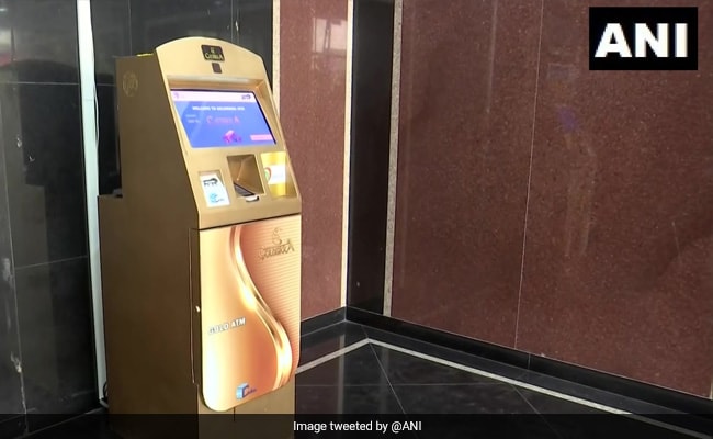 India’s first gold ATM inaugurated in Hyderabad