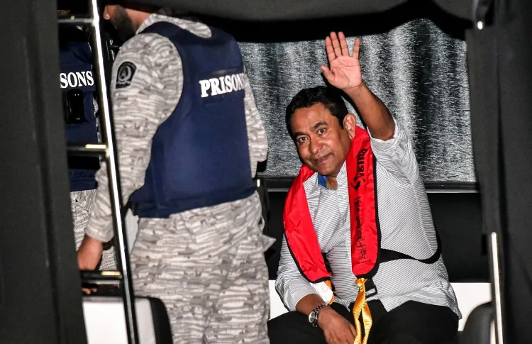 Former Maldives President Abdulla Yameen sentenced to 11 years in prison for corruption