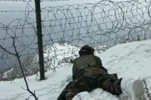 Watch: Indian army jawans patrol last post at 7,200 feet amid deep snow on J&K border
