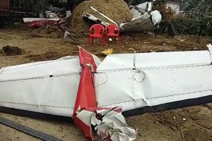 Plane crashes into temple in Madhya Pradesh’s Rewa, pilot dead