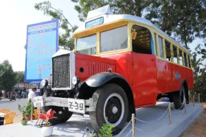 91-year-old bus becomes star attraction in Vijayawada