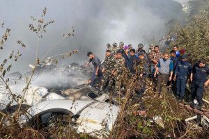 Captured on camera: Plane tilts dangerously just before crash in Nepal