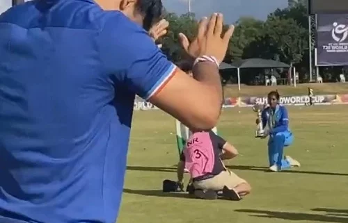 Watch: Neeraj Chopra bows down to World Cup-winning Indian women’s team