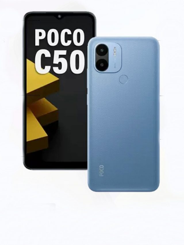 Dual Camera Smartphone POCO C50 Launched At Rs 6,249
