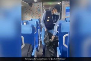 Watch: Flight-type cleaning practice rolled out in Vande Bharat trains
