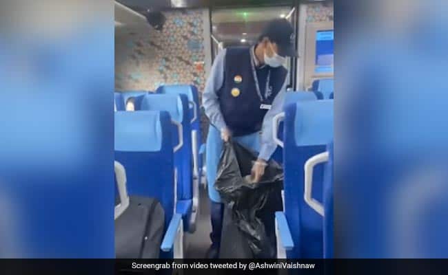 Watch: Flight-type cleaning practice rolled out in Vande Bharat trains